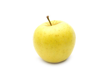 Apples on white background