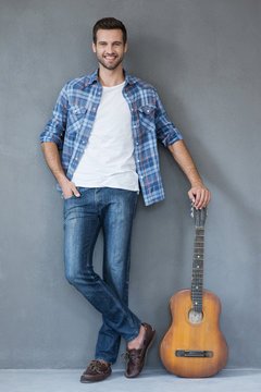 My guitar is always with me. 
