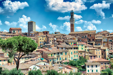 Siena, Tuscany, Italy, Urban View
