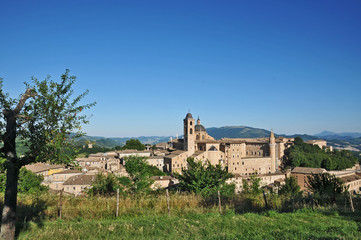 Fototapeta na wymiar Urbino, Marche