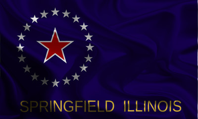 USA City Flags: Springfield, Illinois