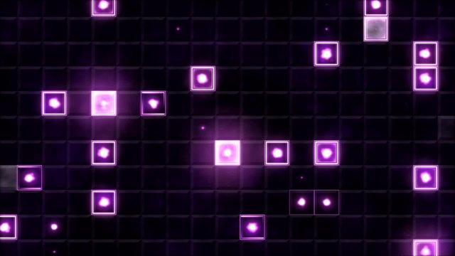 Tiled Background and Light Animation - Loop Purple
