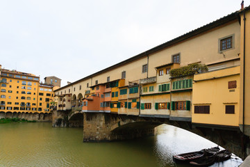 Fototapeta na wymiar Old bridge,Florence, Italy