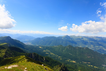 Fototapeta premium Mountain panorama, Italy