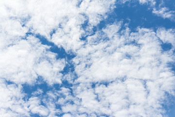 Obraz premium blue sky background with white clouds