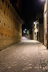 Streets night Venice