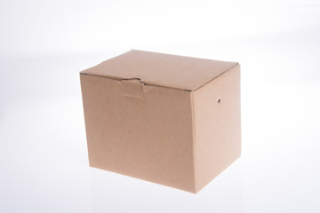 box. cardboard box on the background