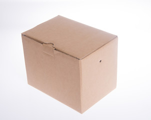 box. cardboard box on the background
