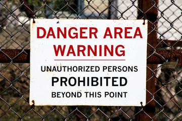 Danger Area