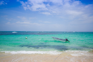 Isla Zapatilla at Bocas del Toro Province in Panama
