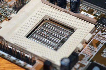Computer chipset track