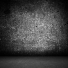 empty room with grunge wall background and texture