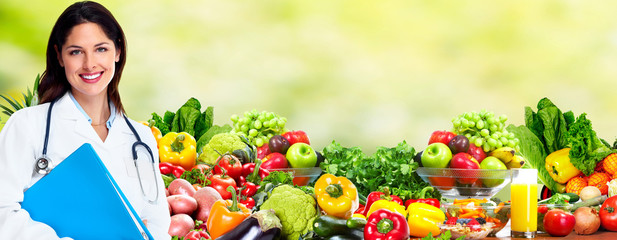 Diet and health care.