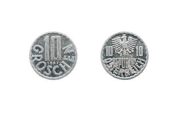 Coin 10 Groschen. Austria
