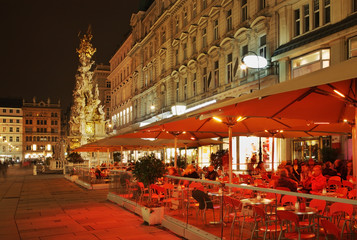 Graben street in Vienna. Austria