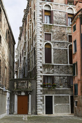 Street views of Venice, Italy.