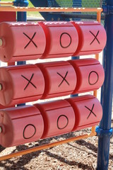 Tic Tac Toe Game on Playground