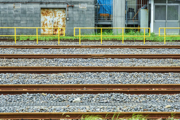 side view of railway