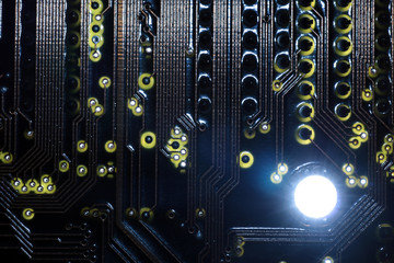 Computer chipset track