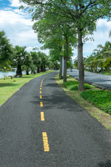 City park at Bung Ta Lua Water Park Nakhon Ratchasima, Thailand