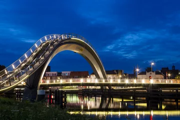 Fototapeten Melkweg Bridge in Purmerend,Netherlands © frappee