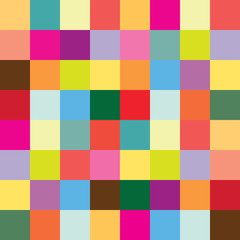 Abstract Geometric Seamless Pattern with Squares