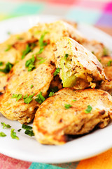 Zucchini croquettes