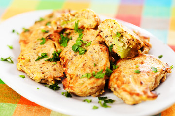 Zucchini croquettes