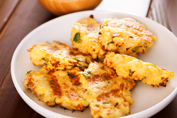 Zucchini croquettes