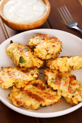 Zucchini croquettes