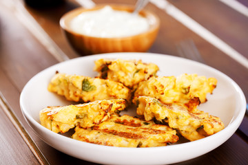 Zucchini croquettes