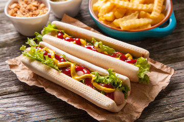 Hot dogs