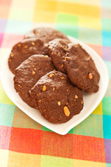Homemade chocolate cookies