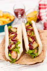 Hot dogs