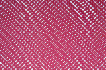 Pattern  a fiori bianchi su fondo rosso