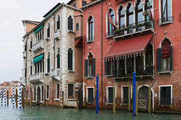 Street views of Venice, Italy.