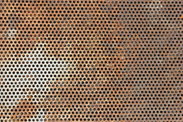 Metal corrosion, mesh