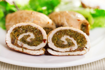 Turkey roulade