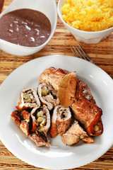 Pork roulades