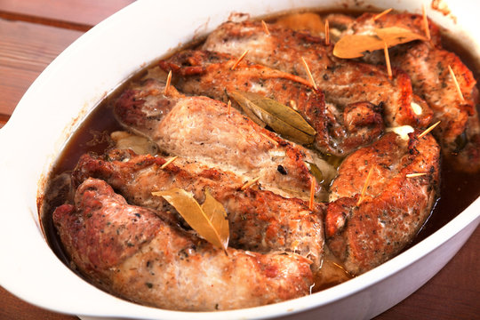 Pork roulades