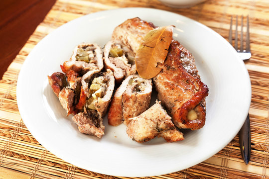 Pork roulades