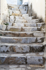 Streets of Santorini