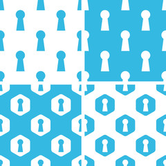 Keyhole patterns set