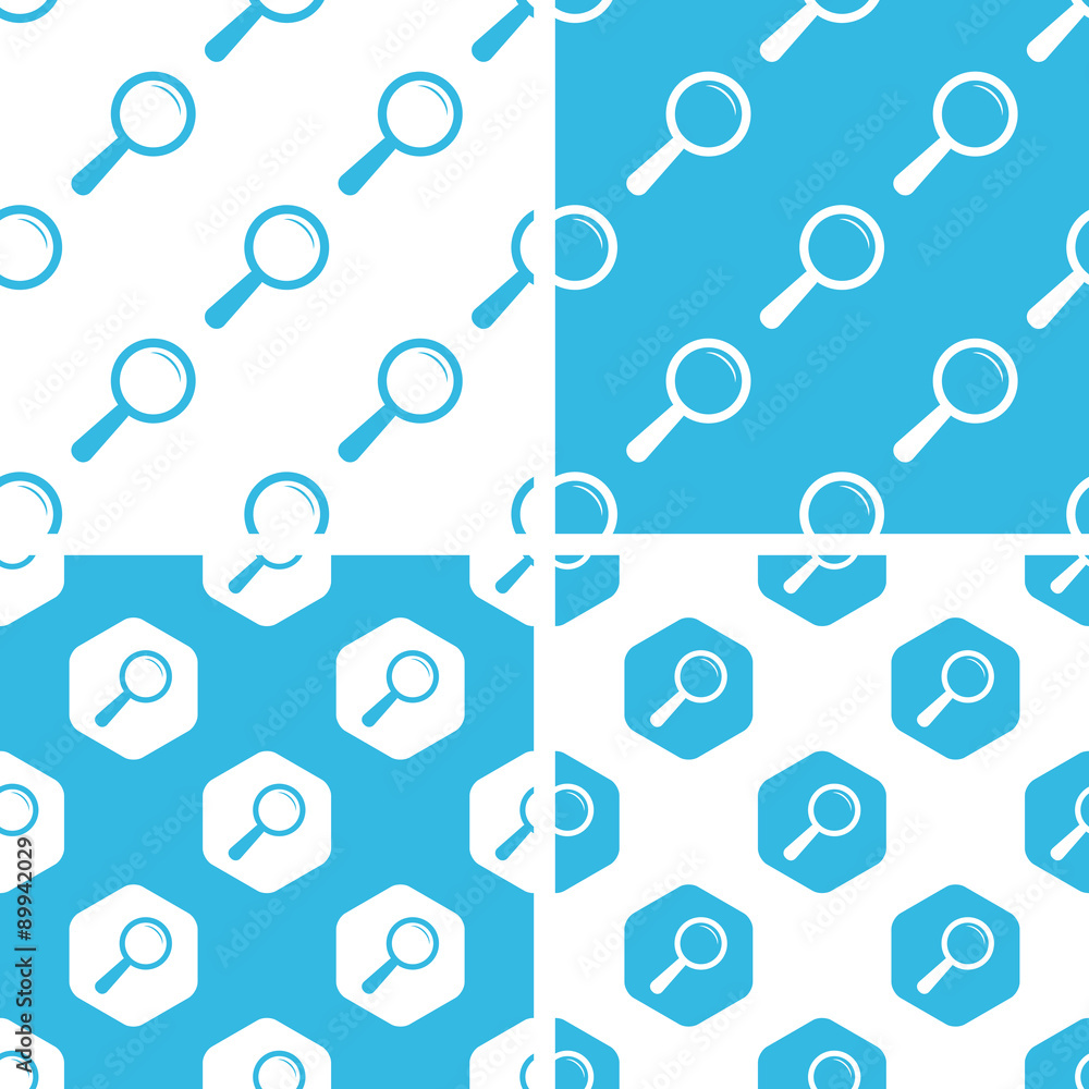 Poster magnifier patterns set