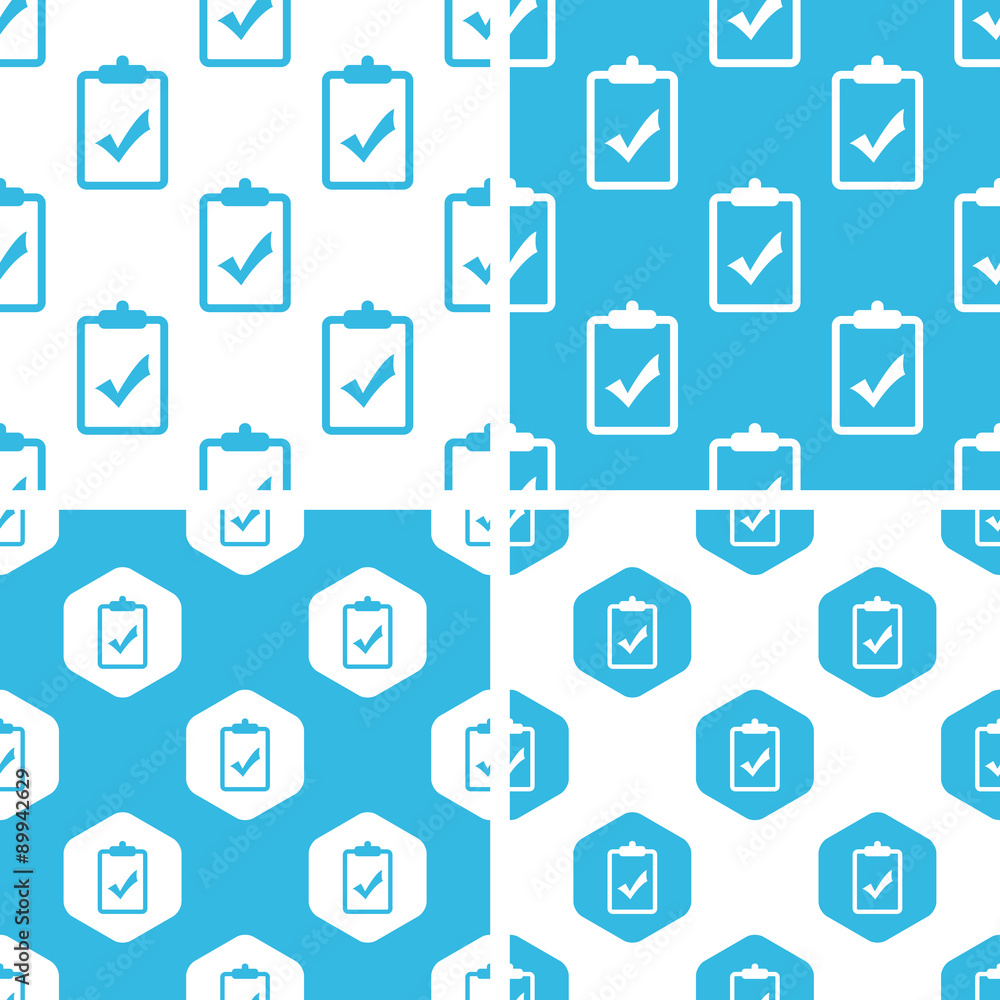 Poster positive result patterns set