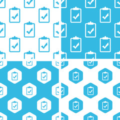Positive result patterns set