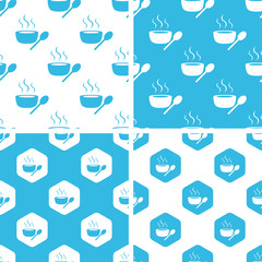 Hot soup patterns set