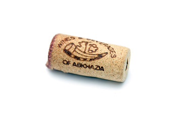Wine cork with the inscription Republic of Abkhazia