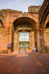 Fototapeta premium Arco Chato in historic old town in Panama city