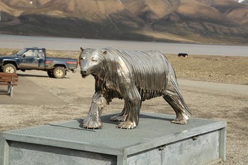 Spitzbergen, Svalbard, Norwegen, Eisbär